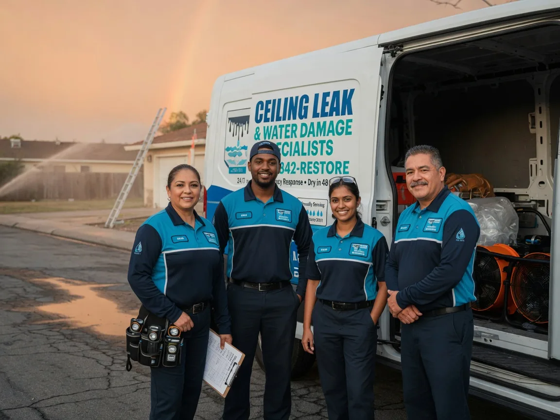 Ceiling Leak Cleanup company in Montrose, IL