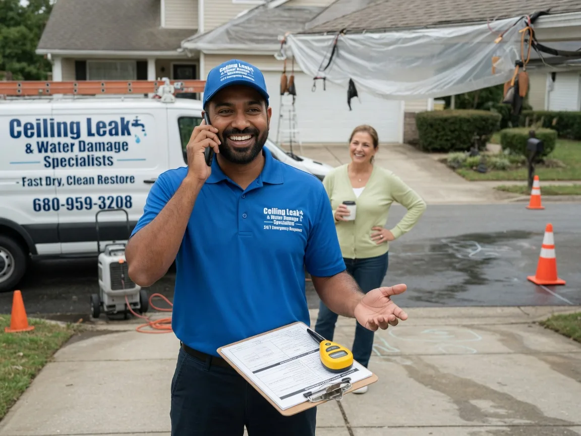 Ceiling Leak Cleanup Montrose, IL FAQs